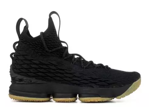 Кроссовки Nike LEBRON 15 'BLACK GUM', черный