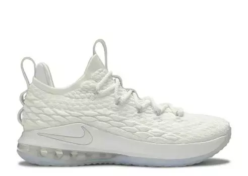 Кроссовки Nike LEBRON 15 LOW 'WHITE METALLIC', белый