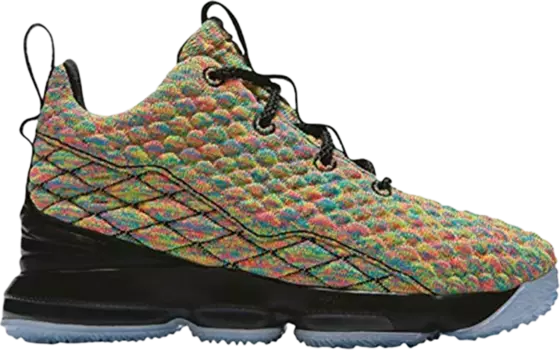 Кроссовки Nike LeBron 15 PS 'Fruity Pebbles', многоцветный