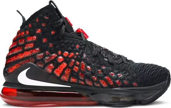 Кроссовки Nike LeBron 17 'Infrared VI', черный