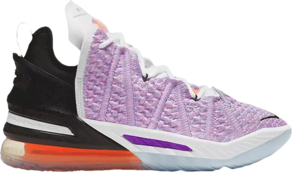 Кроссовки Nike LeBron 18 EP 'Graffiti', многоцветный