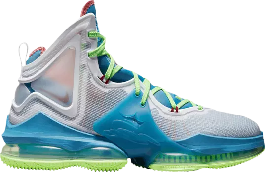 Кроссовки Nike LeBron 19 EP 'Tropical', белый