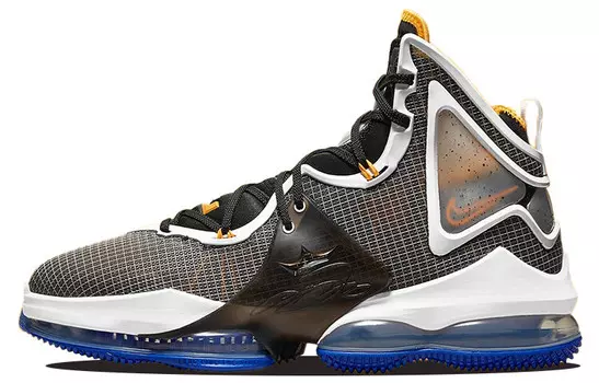 Кроссовки Nike LeBron 19 Hardwood Classic, темно-серый/синий/белый