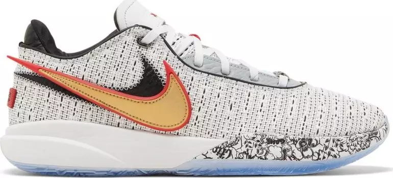 Кроссовки Nike LeBron 20 'The Debut', белый
