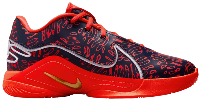 Кроссовки Nike LeBron 22 GS 'Rhythm of LeBron', красный