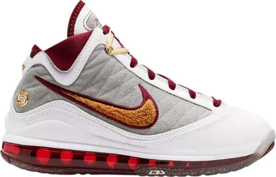 Кроссовки Nike LeBron 7 QS GS 'MVP', белый