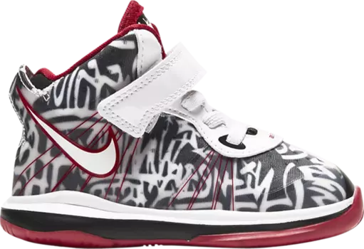 Кроссовки Nike LeBron 8 TD 'Graffiti', черный