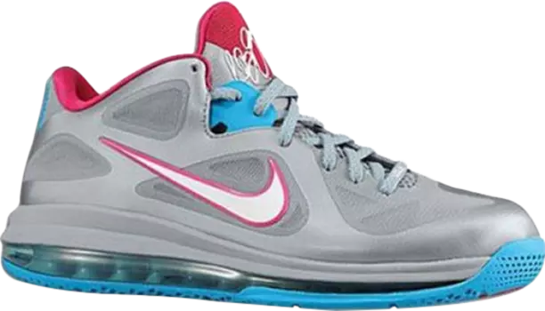 Кроссовки Nike LeBron 9 Low 'Fireberry', серый
