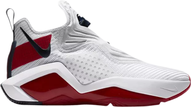 Кроссовки Nike LeBron Soldier 14 EP 'White University Red', белый
