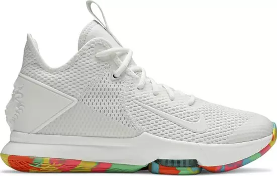 Кроссовки Nike LeBron Witness 4 'White Multi Camo', белый