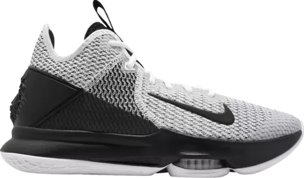 Кроссовки Nike LeBron Witness 4 EP 'White Black', белый
