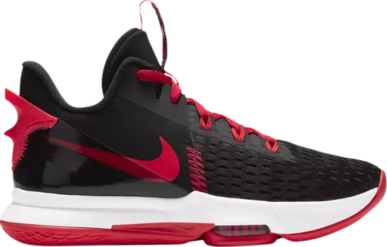 Кроссовки Nike LeBron Witness 5 'Bred', черный