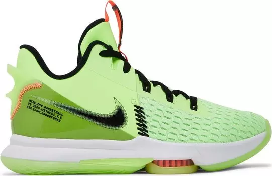 Кроссовки Nike LeBron Witness 5 'Grinch', зеленый