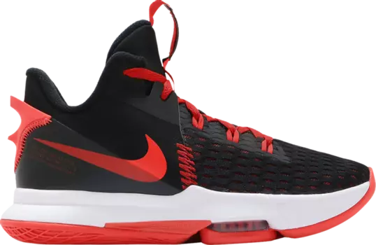 Кроссовки Nike LeBron Witness 5 EP 'Bred', черный