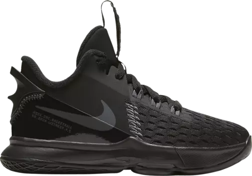 Кроссовки Nike LeBron Witness 5 PS 'Black Dark Grey', черный