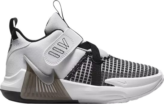Кроссовки Nike LeBron Witness 7 PS 'White Black', белый