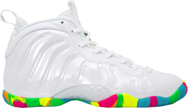Кроссовки Nike Lil Posite One PS 'Fruity Pebbles', белый