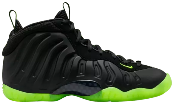 Кроссовки Nike Little Posite One GS 'Black Volt', черный