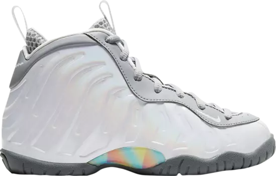 Кроссовки Nike Little Posite One PS 'Rainbow Pixel', белый