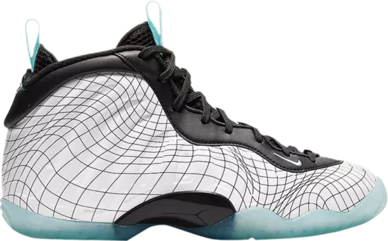 Кроссовки Nike Little Posite One PS 'Warped Grid', белый