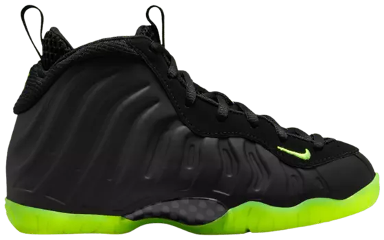 Кроссовки Nike Little Posite One PS 'Black Volt', черный