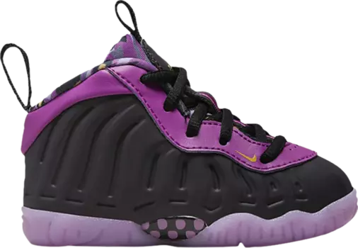 Кроссовки Nike Little Posite One TD 'Cave Purple', черный