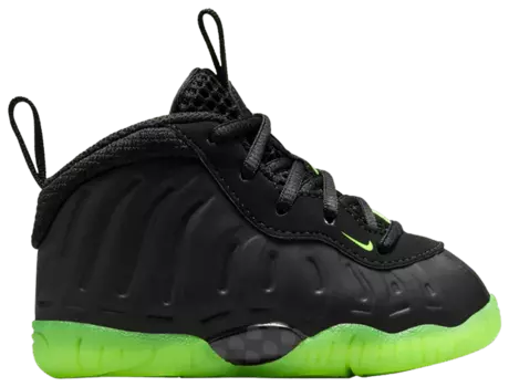 Кроссовки Nike Little Posite One TD 'Black Volt', черный