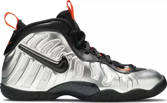Кроссовки Nike Little Posite Pro GS 'Halloween', серебряный