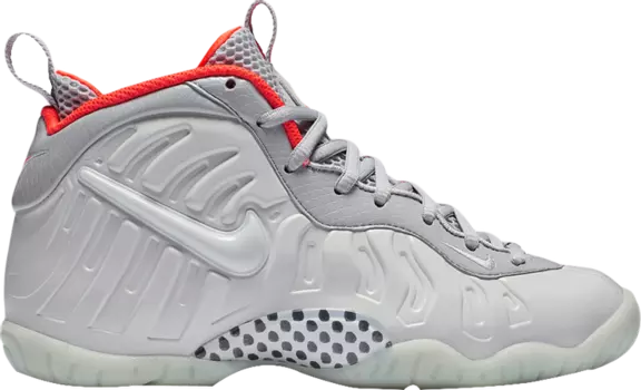 Кроссовки Nike Little Posite Pro GS 'Pure Platinum', серый