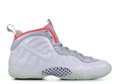 Кроссовки Nike LITTLE POSITE PRO GS 'PURE PLATINUM', платиновый