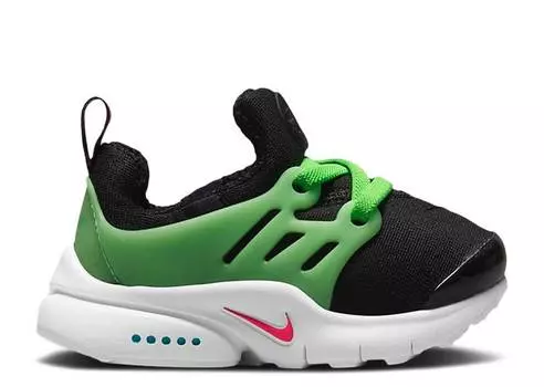 Кроссовки Nike LITTLE PRESTO TD 'GREEN STRIKE', черный