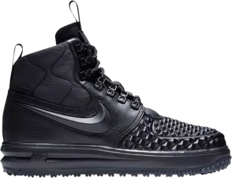 Кроссовки Nike Lunar Force 1 Duckboot 'Black' 2017, черный