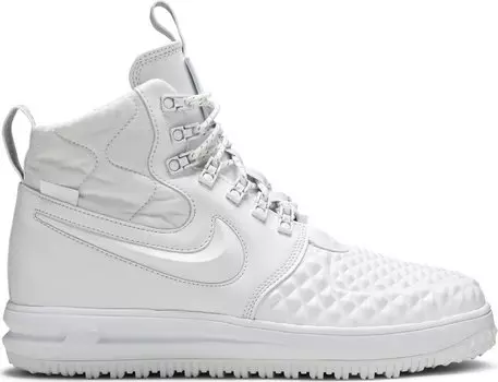Кроссовки Nike Lunar Force 1 Duckboot 'Triple White', белый