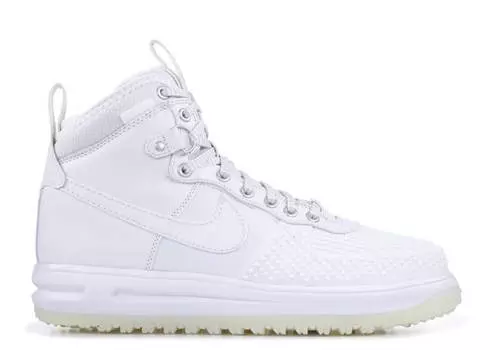 Кроссовки Nike LUNAR FORCE 1 DUCKBOOT 'TRIPLE WHITE', белый