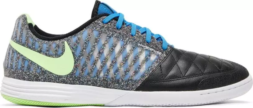 Кроссовки Nike Lunar Gato 2 IC 'White Light Photo Blue Black', черный