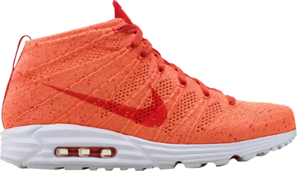 Кроссовки Nike Lunar Max Flyknit Chukka SP 'Shanghai Bright Mango', оранжевый
