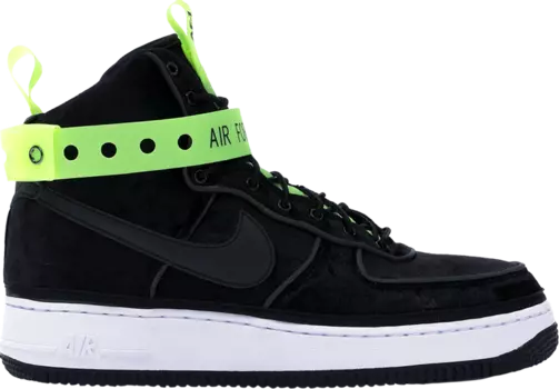 Кроссовки Nike Magic Stick x Air Force 1 High 'Black Velour', черный