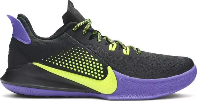 Кроссовки Nike Mamba Fury 'Lakers Away', черный