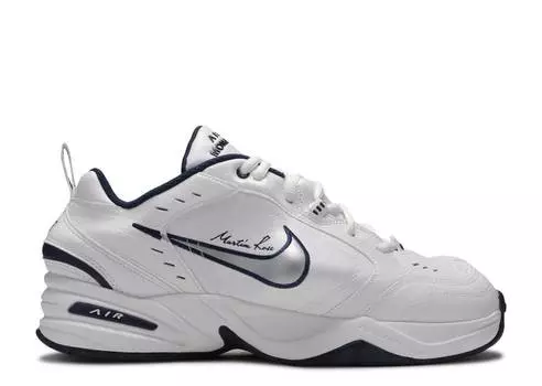Кроссовки Nike MARTINE ROSE X AIR MONARCH IV 'WHITE NAVY', белый
