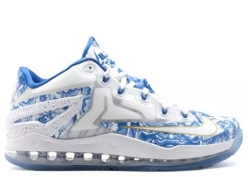 Кроссовки Nike MAX LEBRON 11 LOW CH PACK 'CHINA', белый