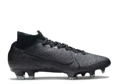 Кроссовки Nike MERCURIAL SUPERFLY 7 ELITE FG 'BLACK DARK GREY', черный