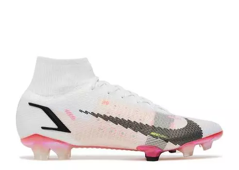 Кроссовки Nike MERCURIAL SUPERFLY 8 ELITE FG 'RAWDACIOUS', белый