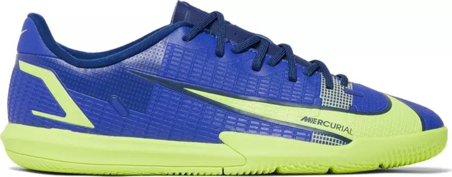 Кроссовки Nike Mercurial Vapor 14 Academy IC GS 'Lapis Volt', синий