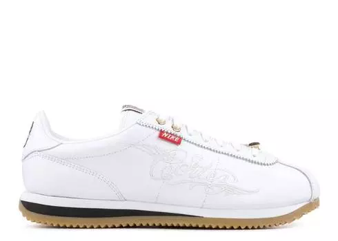 Кроссовки Nike MISTER CARTOON X CORTEZ 'WHITE GUM', белый
