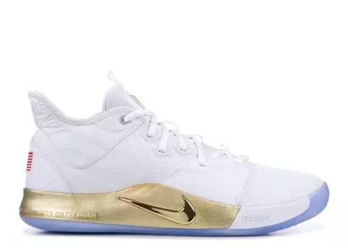 Кроссовки Nike NASA X PG 3 'APOLLO MISSIONS', белый