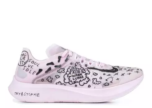 Кроссовки Nike NATHAN BELL X ZOOM FLY SP 'DOODLES', белый