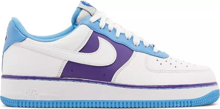 Кроссовки Nike NBA x Air Force 1 '07 LV8 '75th Anniversary - Lakers', белый
