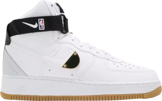 Кроссовки Nike NBA x Air Force 1 High '07 LV8 'White', белый