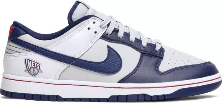 Кроссовки Nike NBA x Dunk Low EMB '75th Anniversary - Nets', белый