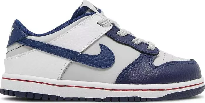 Кроссовки Nike NBA x Dunk Low EMB TD '75th Anniversary - Nets', белый